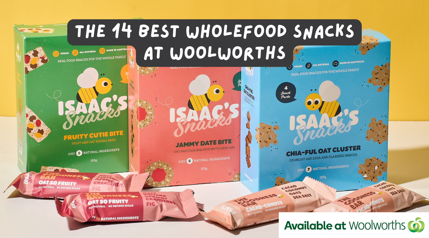 The 12 Best Healthy Snacks for Kids at Woolworths – Isaac's Snacks