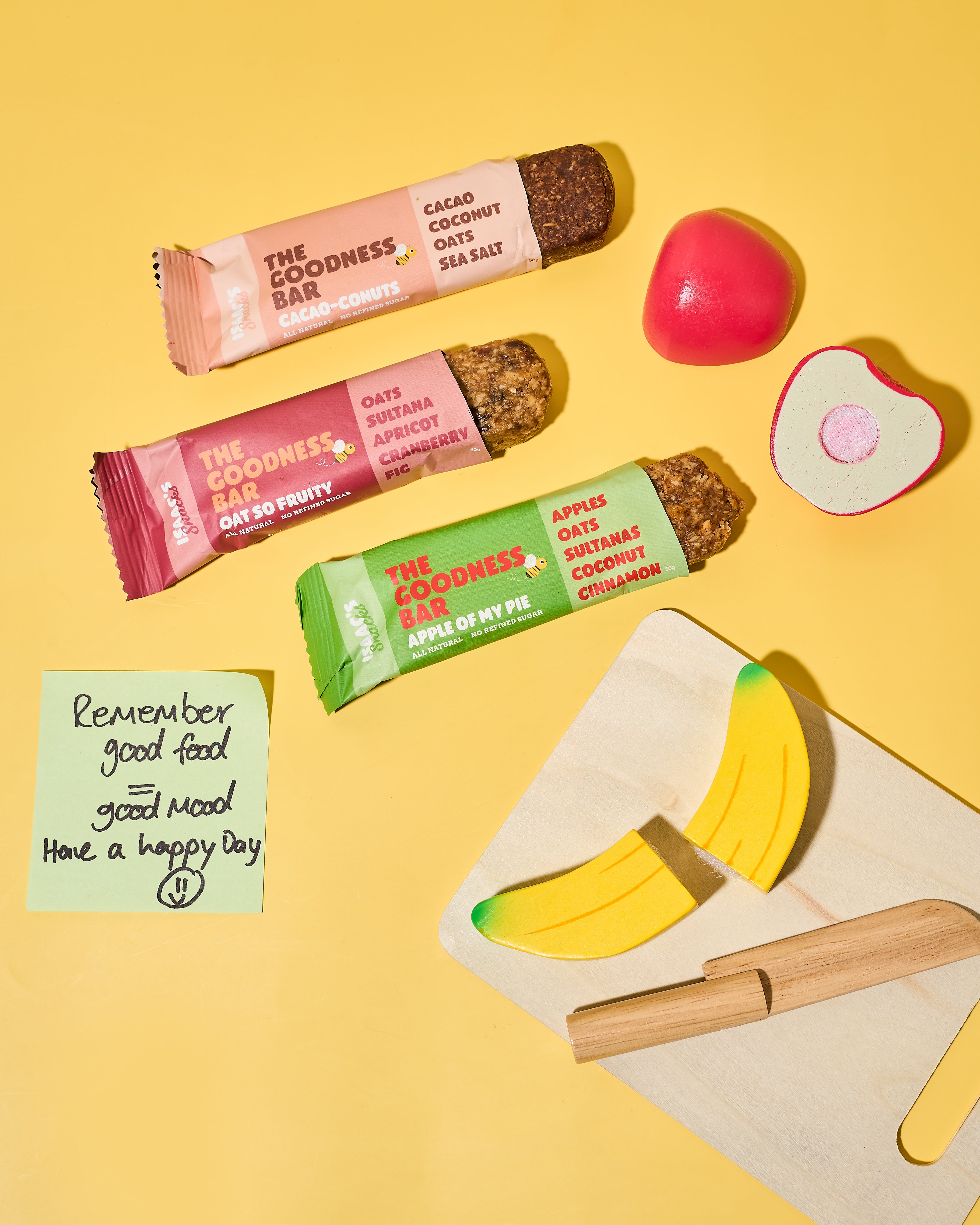 Simple ingredients. Seriously good snacks.