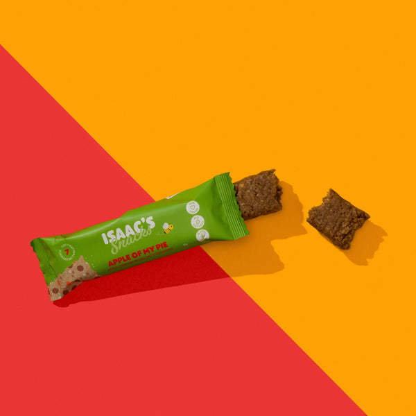 Product sample of healthy kids snack bar